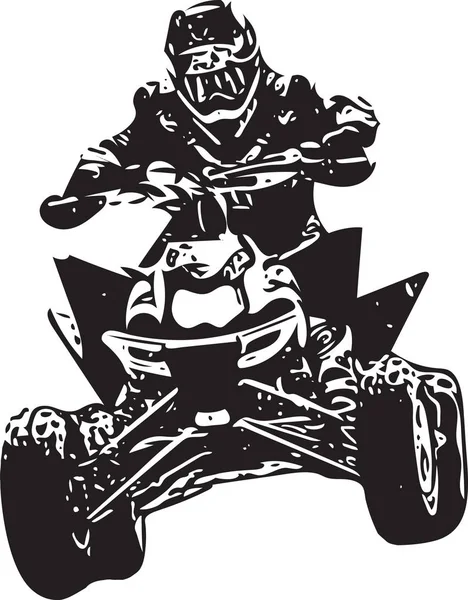 Illustration de quad bike — Image vectorielle