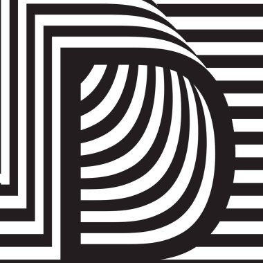 d tasarım şablonu mektup