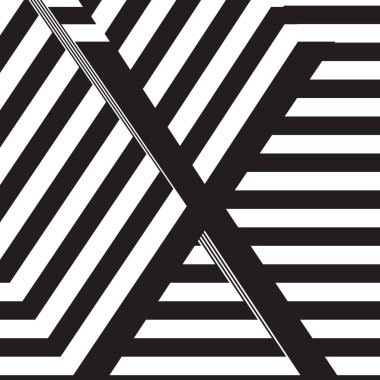 X harfi tasarım şablonu