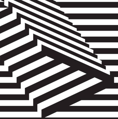 Siyah ve beyaz tasarım şablon simgesi