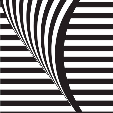 Siyah ve beyaz tasarım şablon simgesi