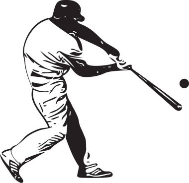 İllüstrasyon, iskambil beyzbol oyuncusu