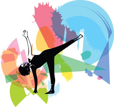 Güzel sportif yogini kadın uygulamaları yoga uygun