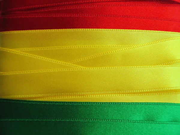 BOLIVIAN flag or banner — Stock Photo, Image
