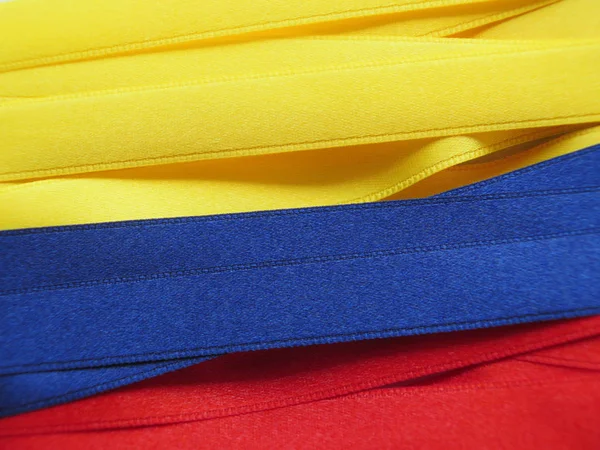 Colombia flag or banner — Stock Photo, Image