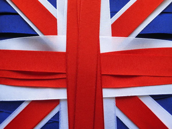 Bandeira ou bandeira do Reino Unido — Fotografia de Stock