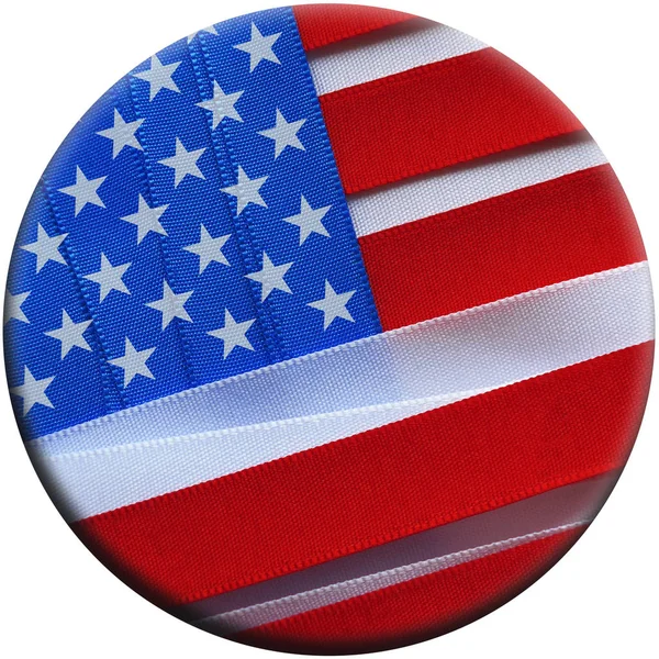 Bandiera o bandiera degli Stati Uniti d'America — Foto Stock