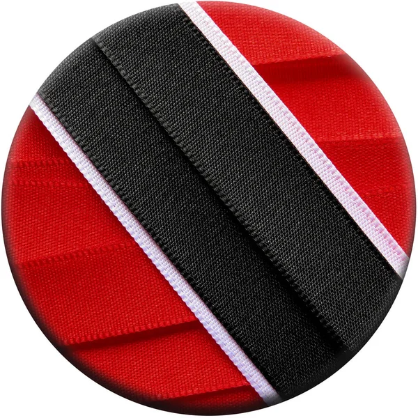 Trinidad a Tobago vlajka nebo plakát — Stock fotografie