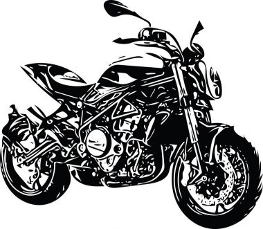 Motosiklet tarafından aşırı soyut motokros yarışçısı