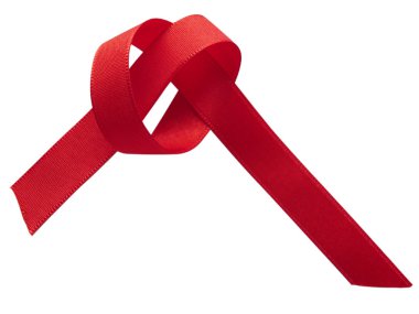 Beyaz arkaplan üzerinde pembe kurdele, tasarım ögesi