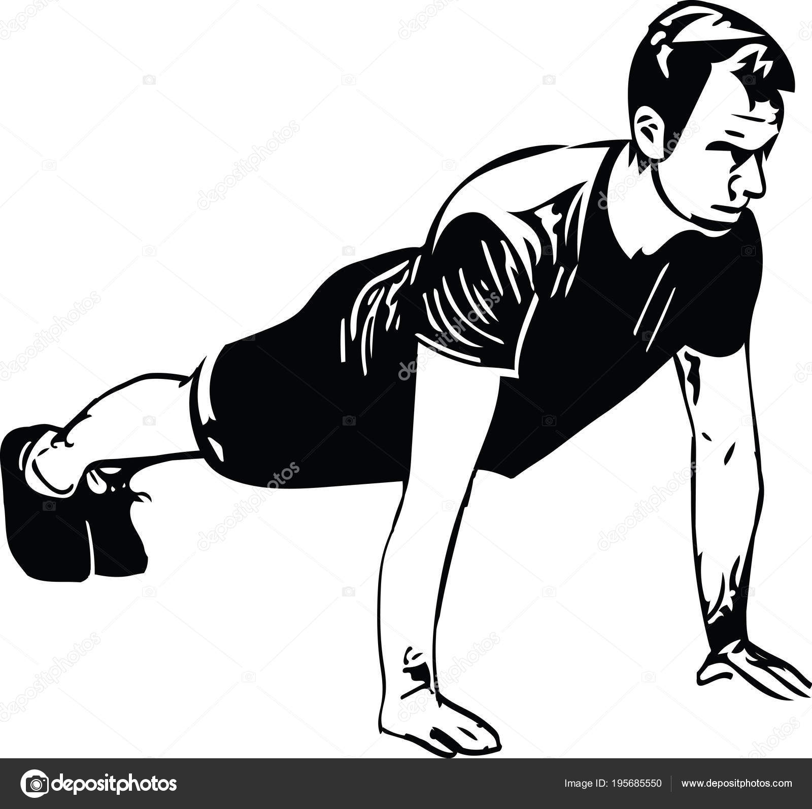 Featured image of post Dibujo De Una Persona Haciendo Flexiones De Codo