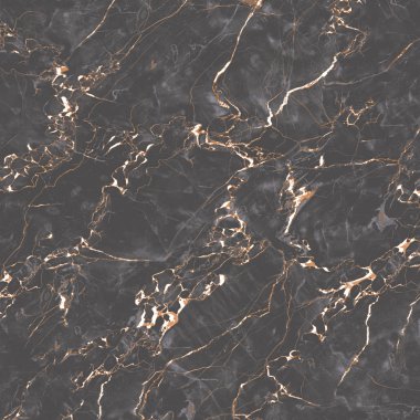 Döşeme, duvar kağıdı için beyaz ve altın, tekstürlü damarlı Siyah Mermer doku.