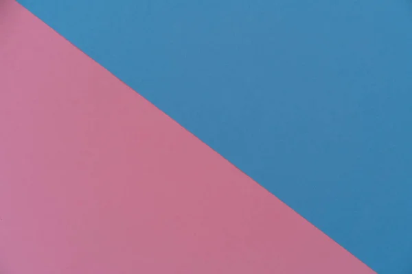 Kağıt arka plan, mavi ve pembe tarafından diyagonal bölünmüş