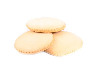 beyaz zemin üzerine pasta