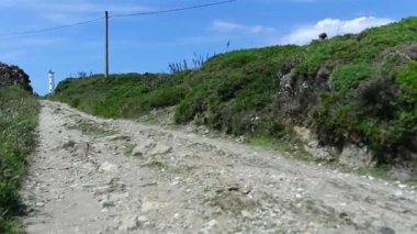 Cabo ev Cangas Morrazo beyaz deniz feneri yapmak