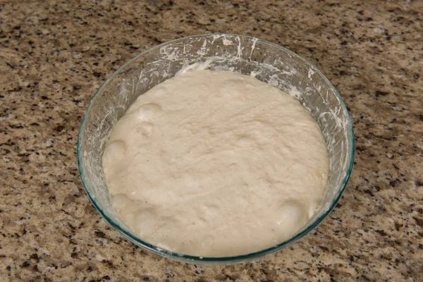 Sourdough Sponge Ingredient — Stock Photo, Image