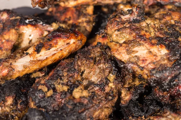 Spicy Grilled Jerk Chicken — Stock Photo, Image