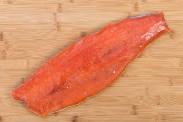 Zmrazených lososů rybí filé — Stock fotografie