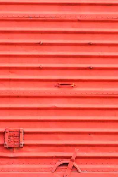 Porta de transporte ferroviário — Fotografia de Stock