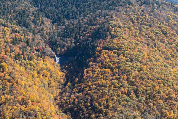 Glassmine Falls View Along Blue Ridge Parkway