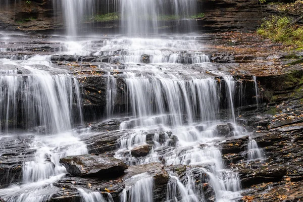 Pearsons Falls Şelalesi Görünümü — Stok fotoğraf