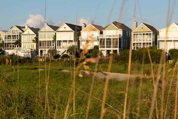 Ocean View Houses at Wild Dunes Resort Stock Image