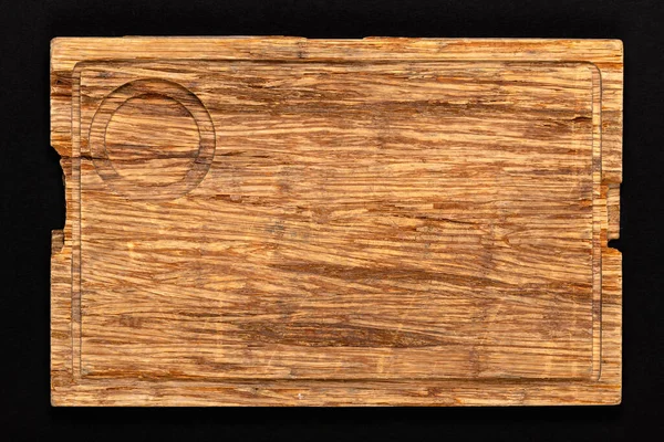 傷ついた木製のまな板の背景 — ストック写真
