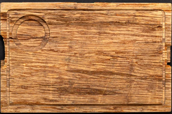 傷ついた木製のまな板の背景 — ストック写真