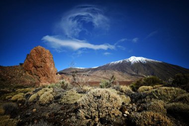Teide Milli Parkı roques de garcia Tenerife