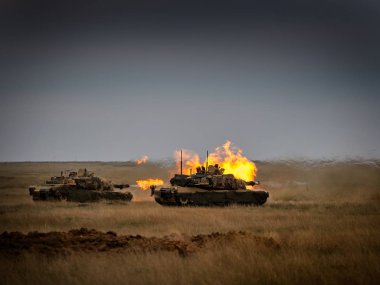 askerler Amerikan ve Romanya