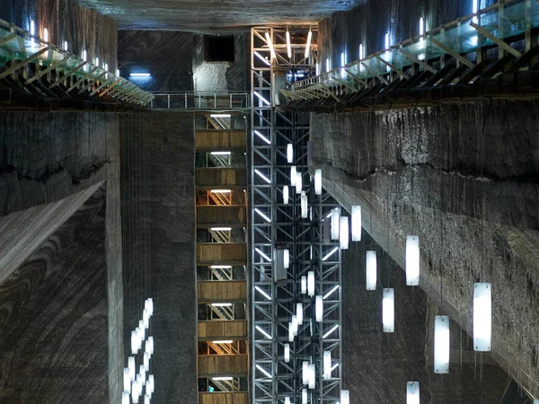 Spectacular salt mine — Stock Photo, Image