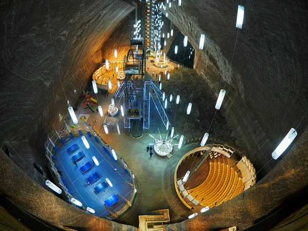 Spectacular salt mine — Stock Photo, Image