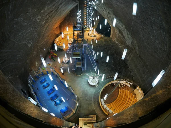 Spectacular salt mine — Stock Photo, Image