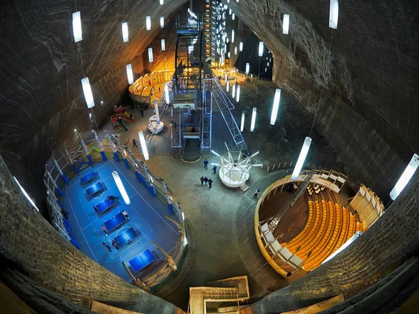 Spectacular salt mine — Stock Photo, Image