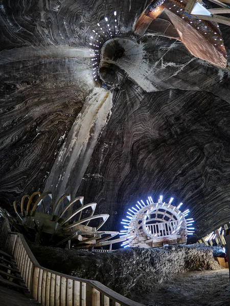 Spectacular salt mine — Stock Photo, Image