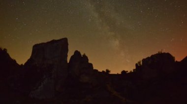 Samanyolu ile gece gökyüzü