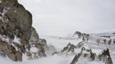Pricopan, Macin dağları, Dobrogea ve Romanya 'da son kar yağışı