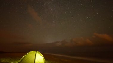 Samanyolu ile gece gökyüzü