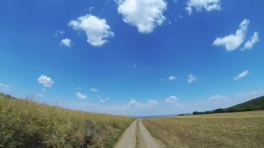 Gölün üzerinde gün batımı