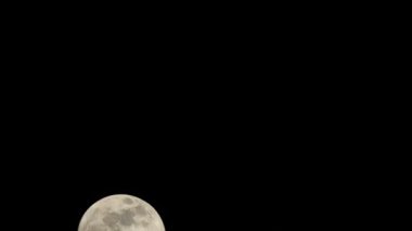 Ayla her gece gökyüzü