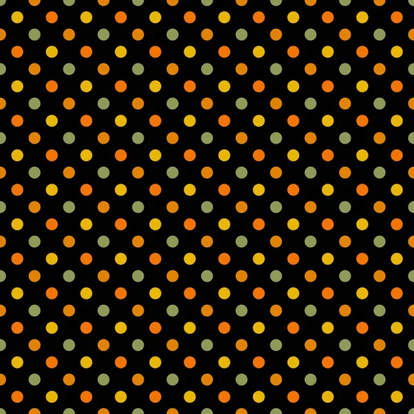 Seamless Colorful Polkadot Pattern — Stock Photo, Image