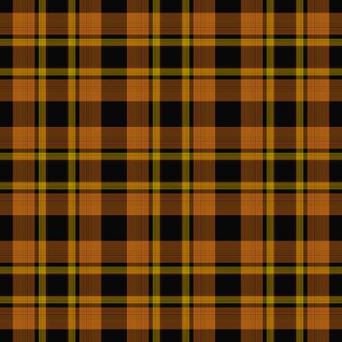 Kusursuz Sonbahar Renkleri Ekose Deseni