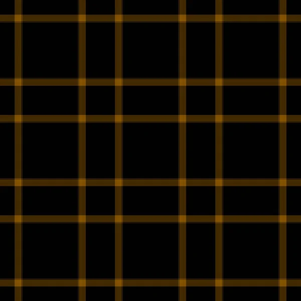 Seamless Black Gold Plaid Pattern — Stock Photo, Image