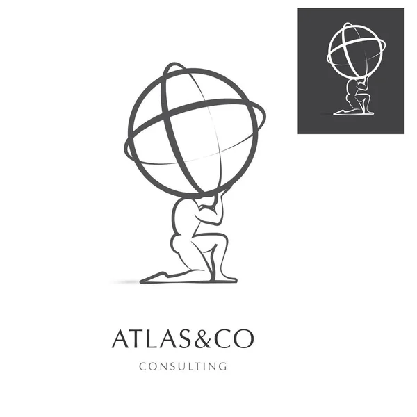 ATLAS CORPORATE VECTOR LOGO – stockvektor