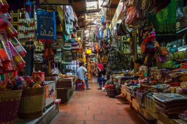 İçinde Rusya pazarında Phom Penh, Kamboçya'da