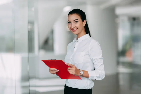 portrait of business girl