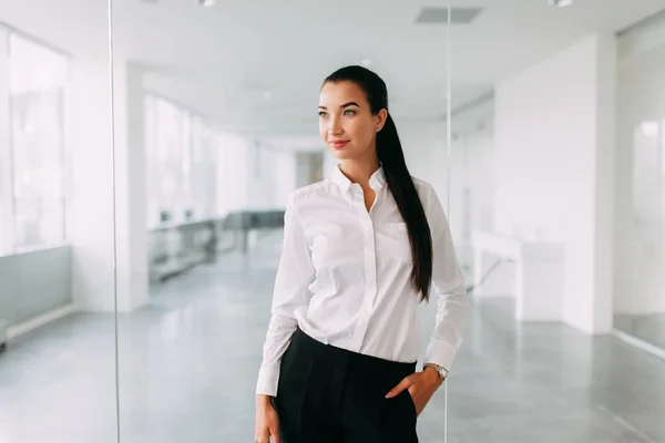 Portrait of business girl — Stock Photo, Image