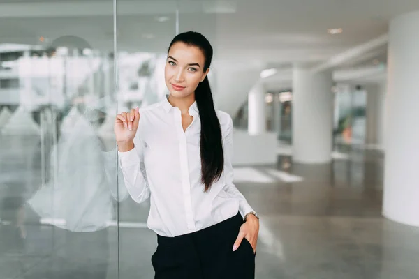 Retrato de chica de negocios — Foto de Stock