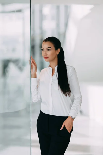 Portrait of business girl — Stock Photo, Image