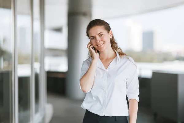 portrait of business girl